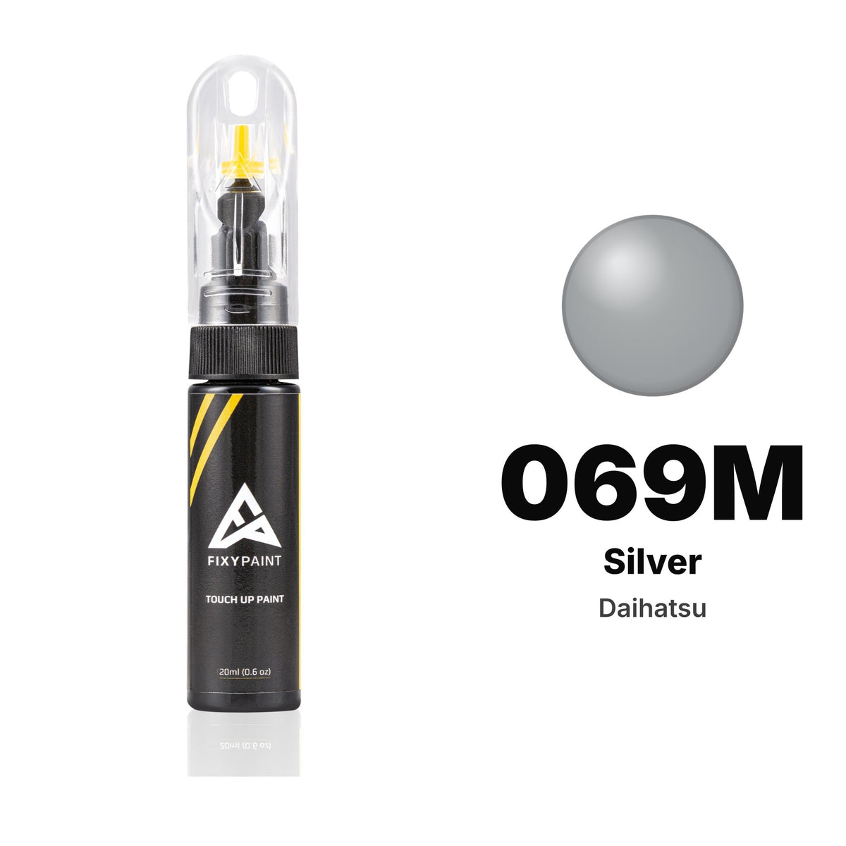 Daihatsu 069M Silver touch-up paint, Basic kit