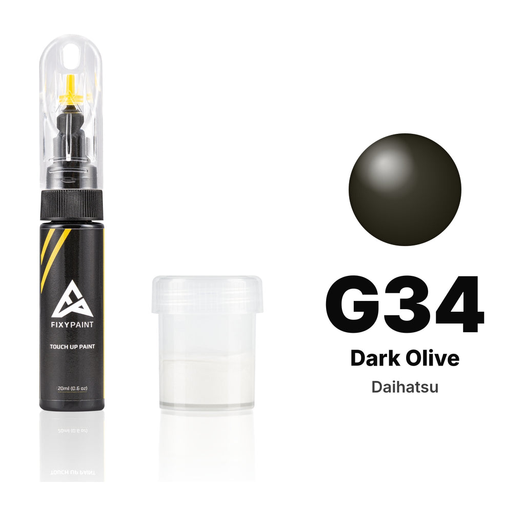 Touch-up paint for Daihatsu G34 Dark Olive, Standard kit