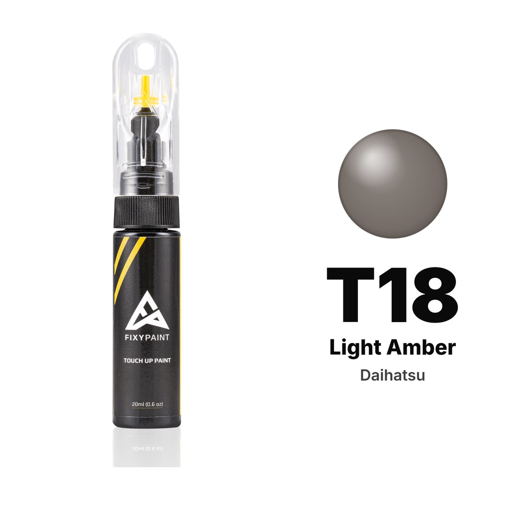 Touch-up paint for Daihatsu T18 Light Amber, Basic kit