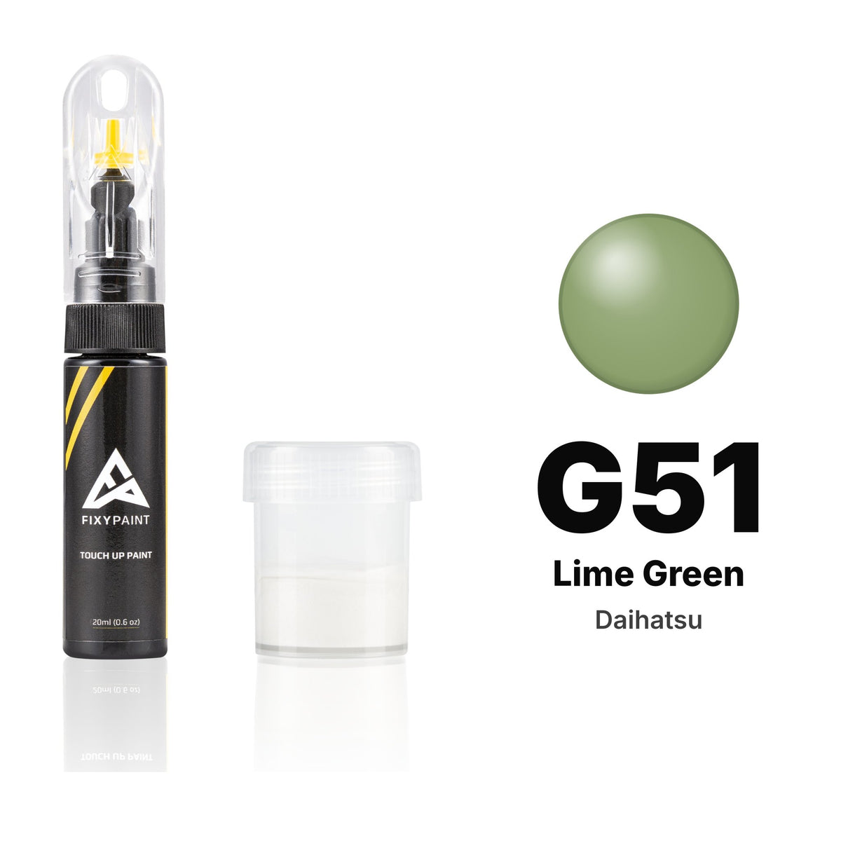Touch-up paint for Daihatsu G51 Lime Green, Standard kit