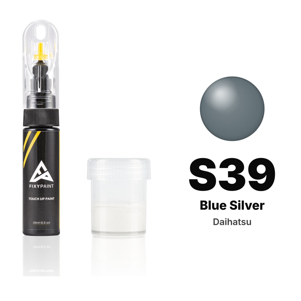 Touch-up paint for Daihatsu S39 Blue Silver, Standard kit