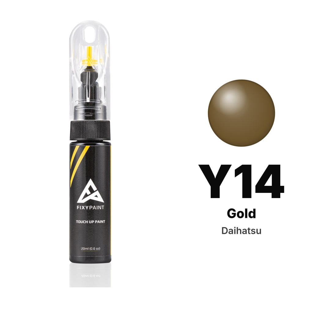 Touch-up paint for Daihatsu Y14 Gold, Basic kit