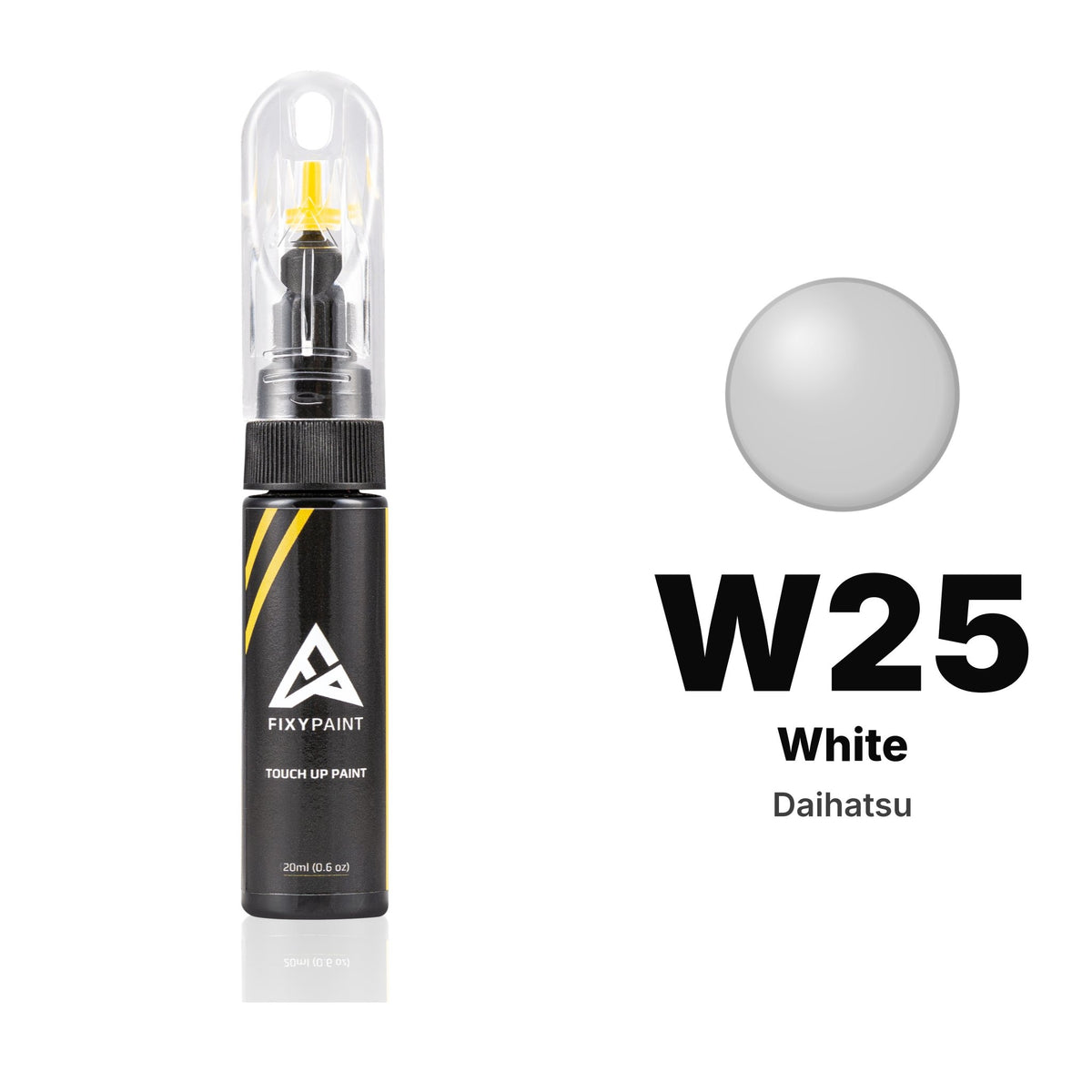 Touch-up paint for Daihatsu W25 White, Basic kit