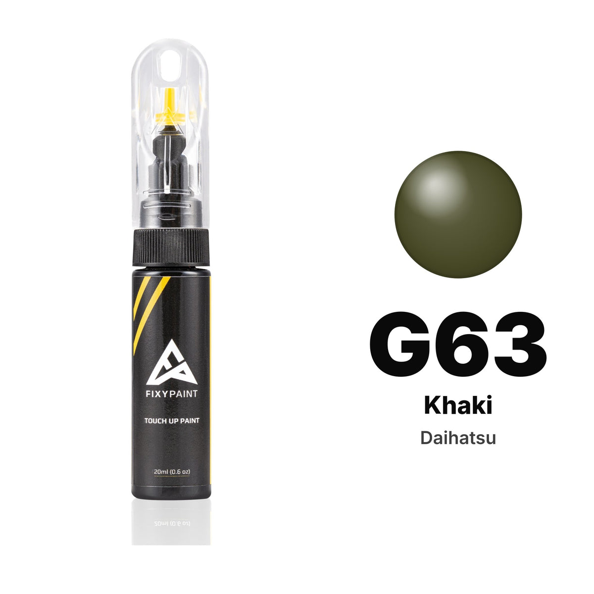 Touch-up paint for Daihatsu G63 Khaki, Basic kit