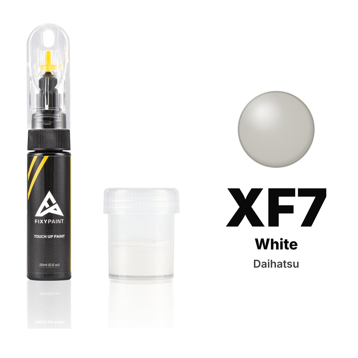 Pintura de retoque para Daihatsu – XF7 White (todos los modelos, desde 2020), kit Estándar