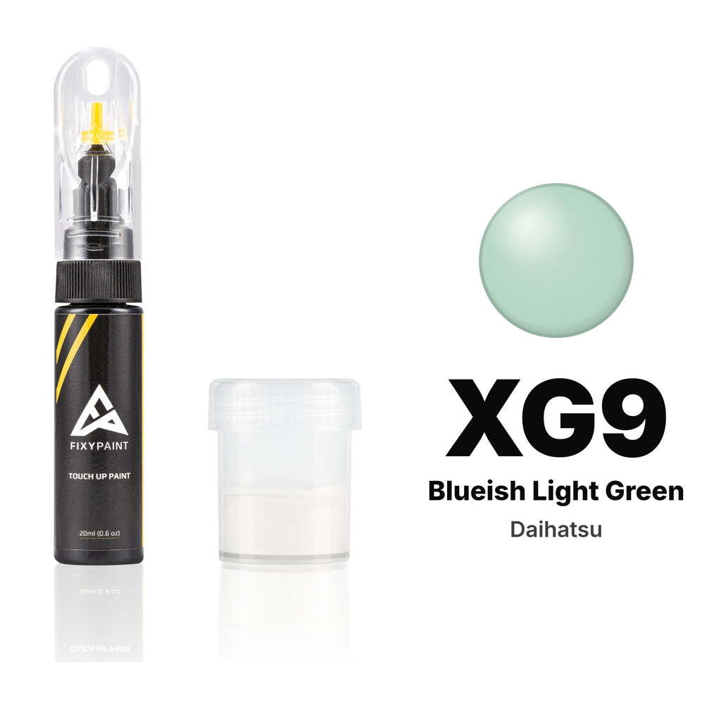 Peinture de retouche pour Daihatsu – XG9 Blueish Light Green (tous modèles, depuis 2021), kit Standard
