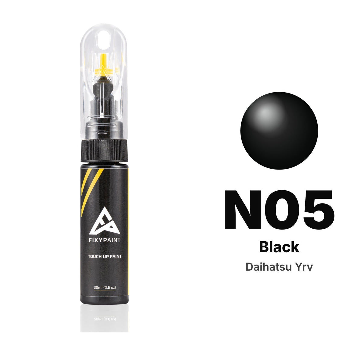 Daihatsu Yrv N05 Black touch-up paint, Basic kit