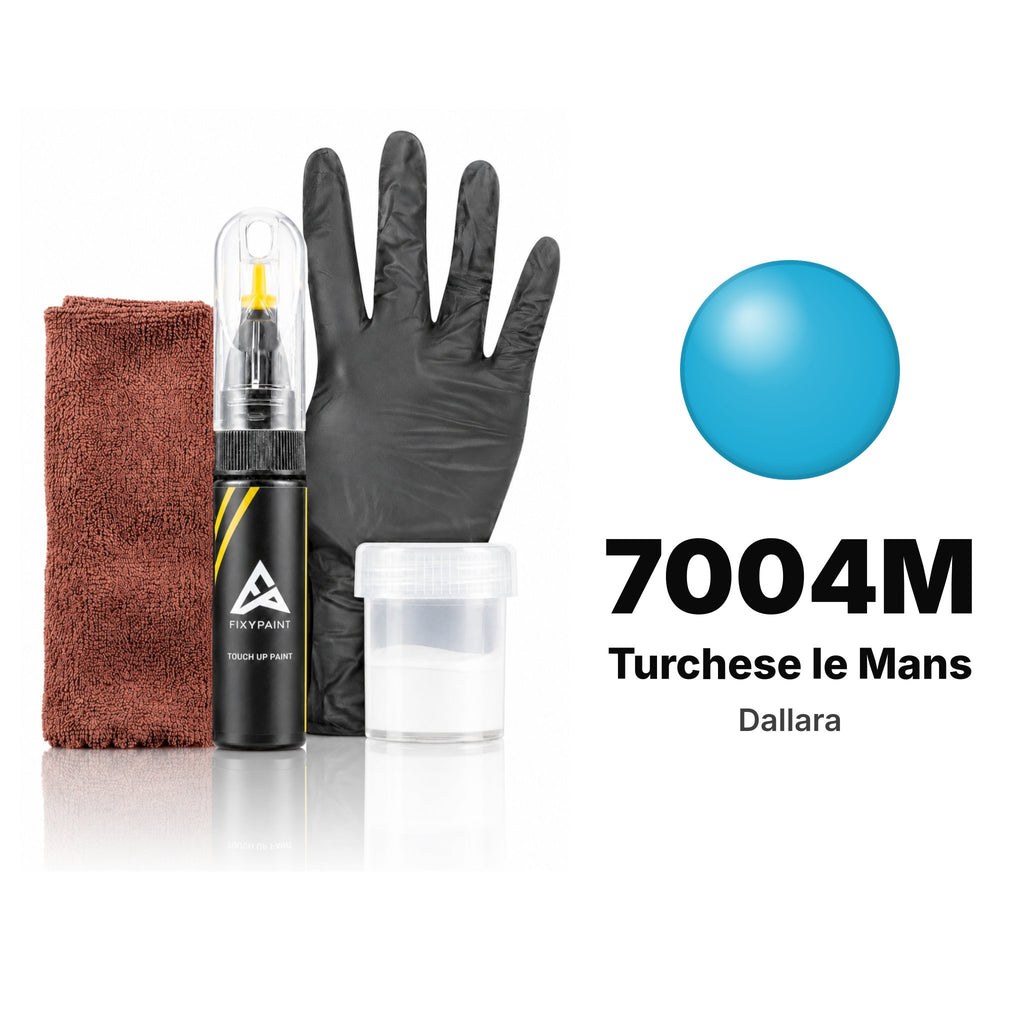 Touch-up paint for Dallara 7004M Turchese le Mans, Complete kit
