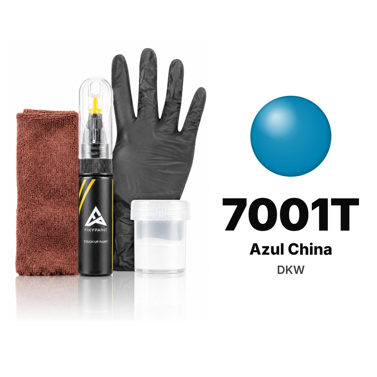 Touch-up paint for DKW 7001T Azul China, Complete kit