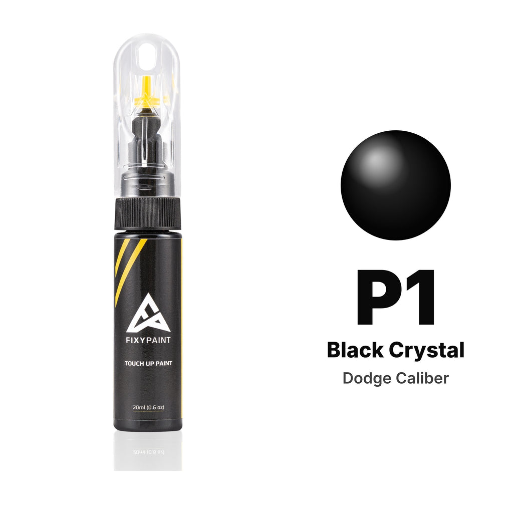 Touch-up paint for Dodge Caliber P1 Black Crystal, Basic kit