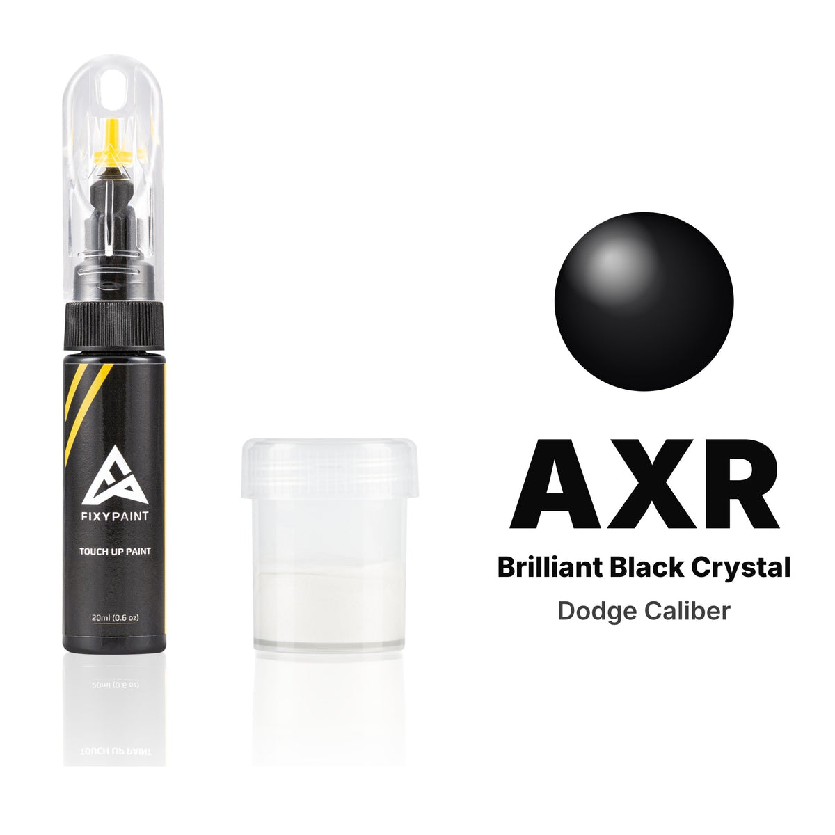Touch-up paint for Dodge Caliber AXR Brilliant Black Crystal, Standard kit