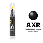 Touch-up paint for Dodge Caravan AXR Brilliant Black Crystal, Basic kit