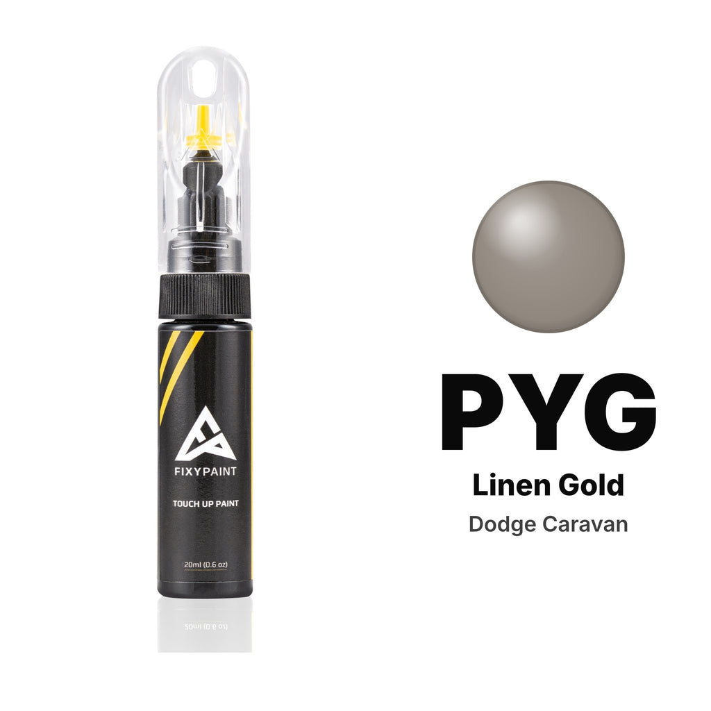 Touch-up paint for Dodge Caravan PYG Linen Gold, Basic kit