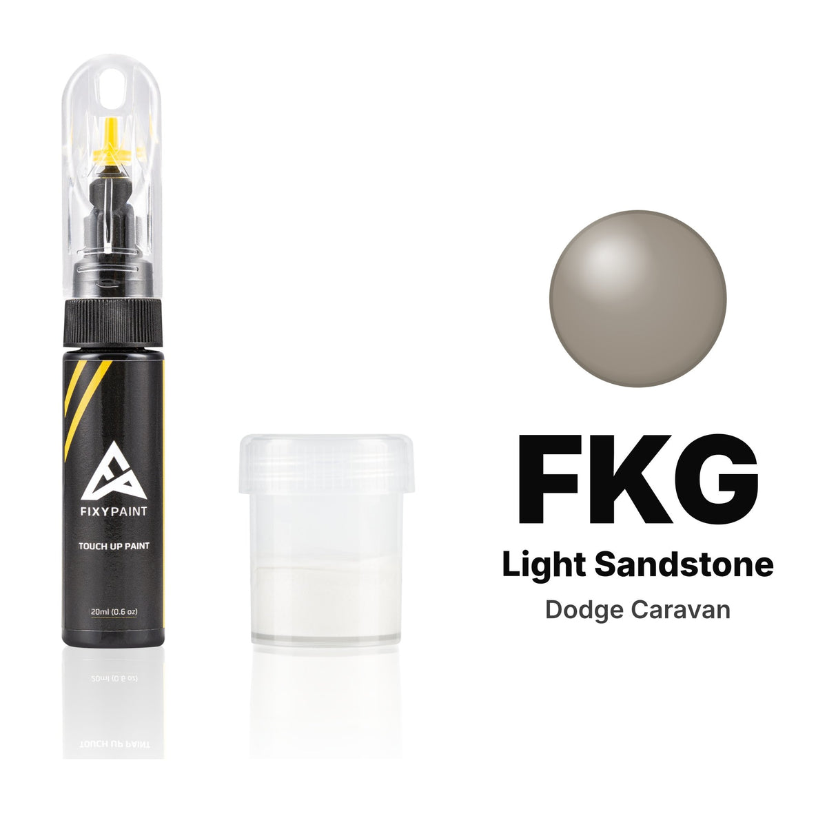 Touch-up paint for Dodge Caravan FKG Light Sandstone, Standard kit