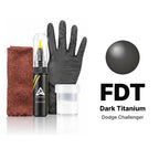 Touch-up paint for Dodge Challenger FDT Dark Titanium, Complete kit