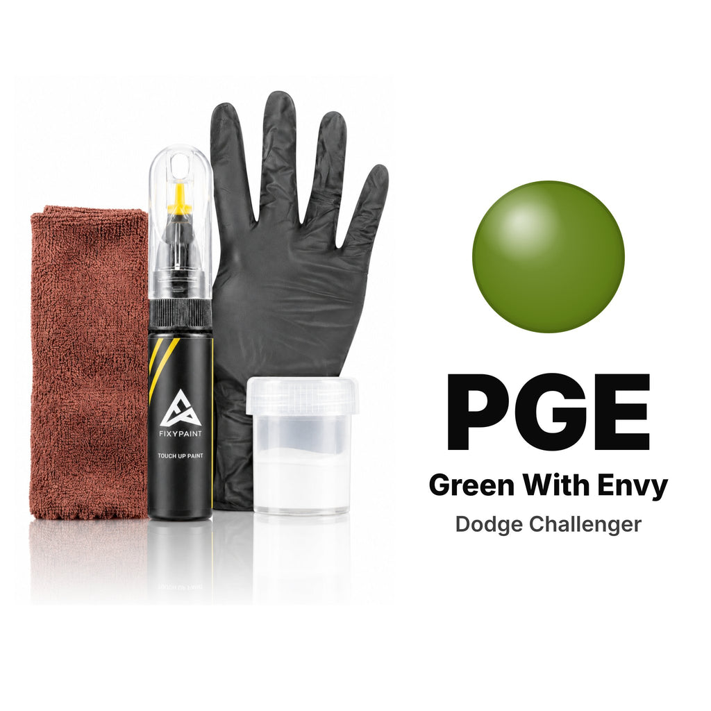 Touch-up paint for Dodge Challenger PGE Green With Envy, Complete kit