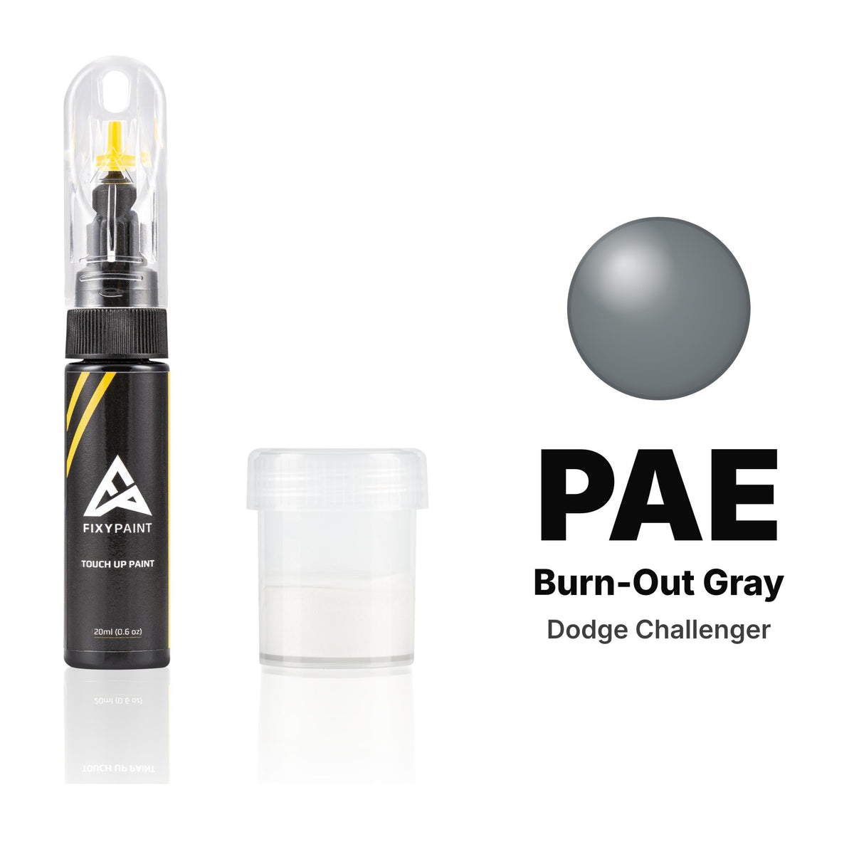 Touch-up paint for Dodge Challenger PAE Burn-Out Gray, Standard kit
