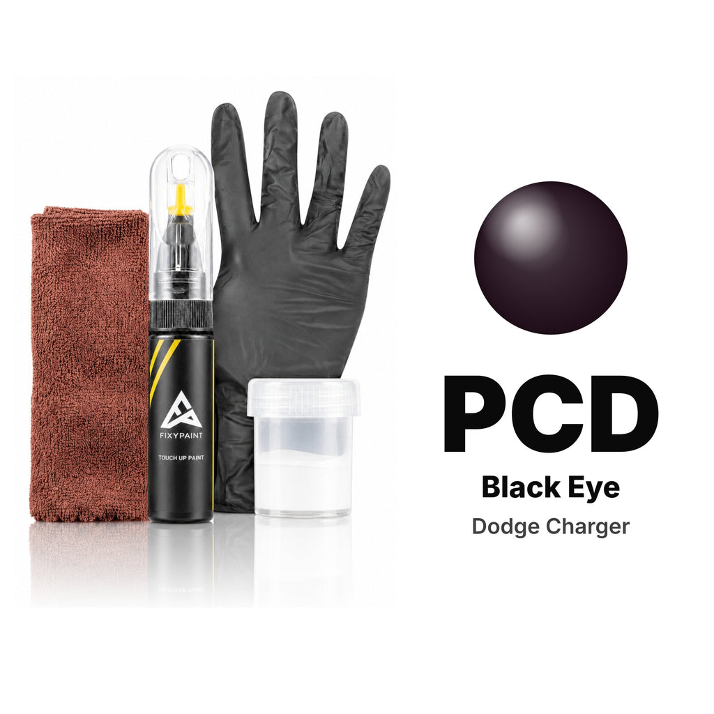 Touch-up paint for Dodge Charger PCD Black Eye, Complete kit