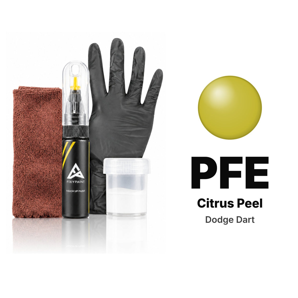 Pintura de retoque para Dodge Dart – PFE Citrus Peel (2013–2015), kit Completo