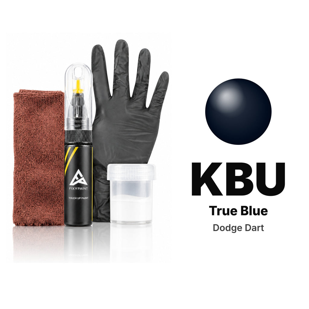 Touch-up paint for Dodge Dart KBU True Blue, Complete kit