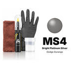 Touch-up paint for Dodge Durango MS4 Bright Platinum Silver, Complete kit