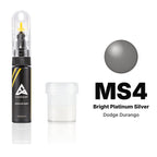 Touch-up paint for Dodge Durango MS4 Bright Platinum Silver, Standard kit