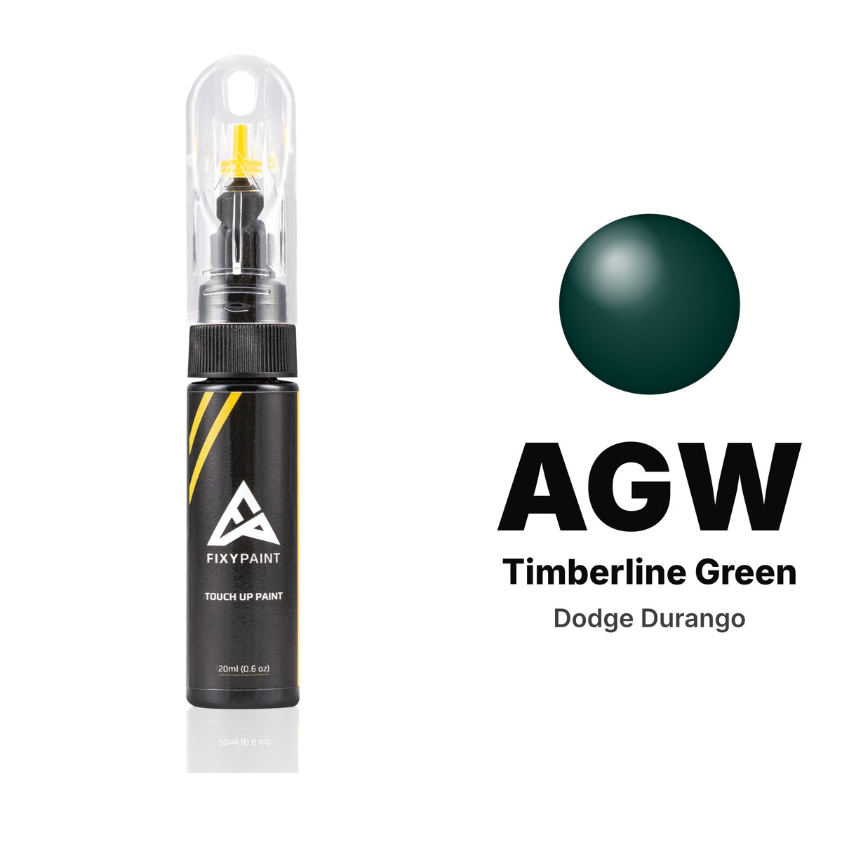 Dodge Durango AGW Timberline Green touch-up paint, Basic kit