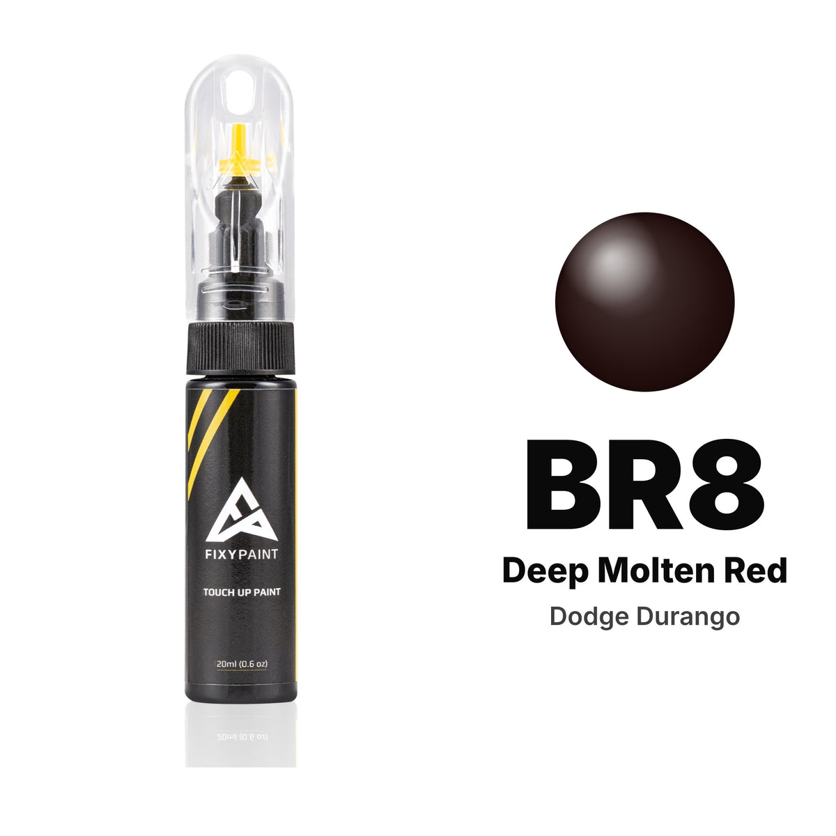 Dodge Durango BR8 Deep Molten Red touch-up paint, Basic kit