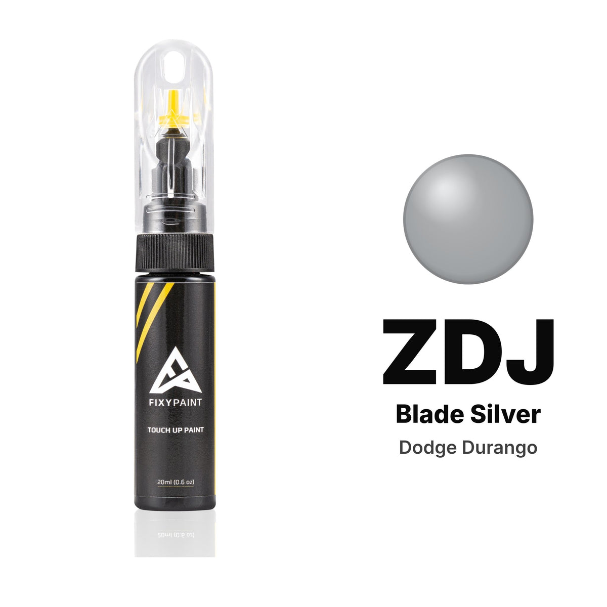 Dodge Durango ZDJ Blade Silver touch-up paint, Basic kit