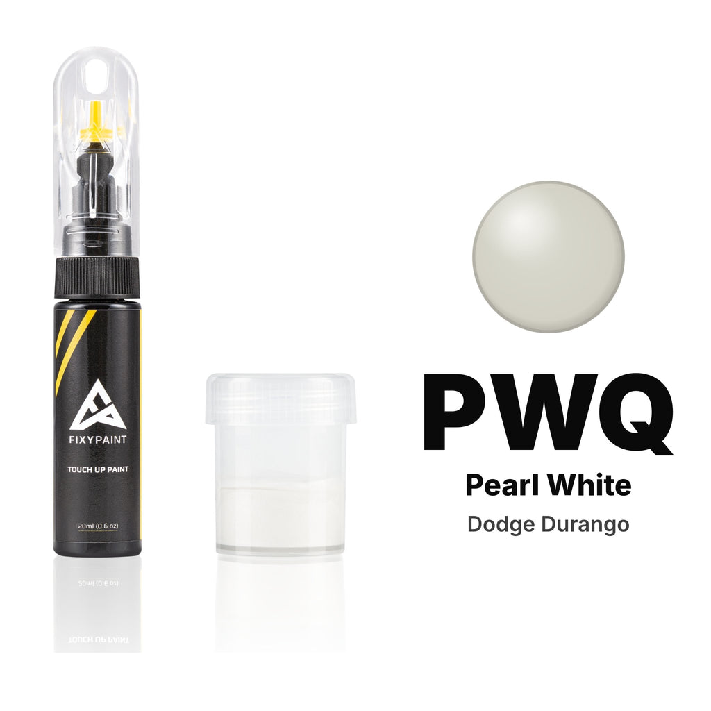Touch-up paint for Dodge Durango PWQ Pearl White, Standard kit