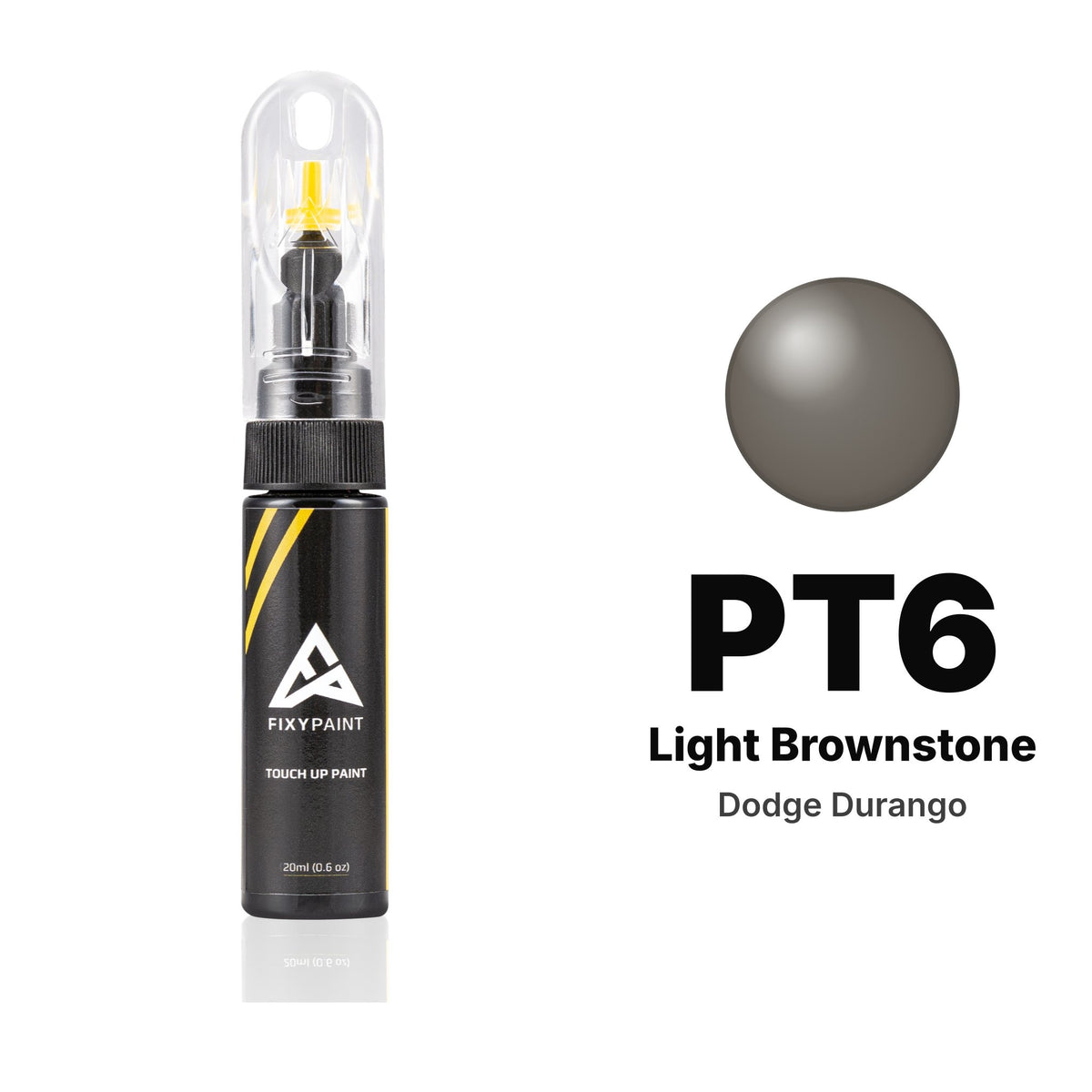 Dodge Durango PT6 Light Brownstone touch-up paint, Basic kit