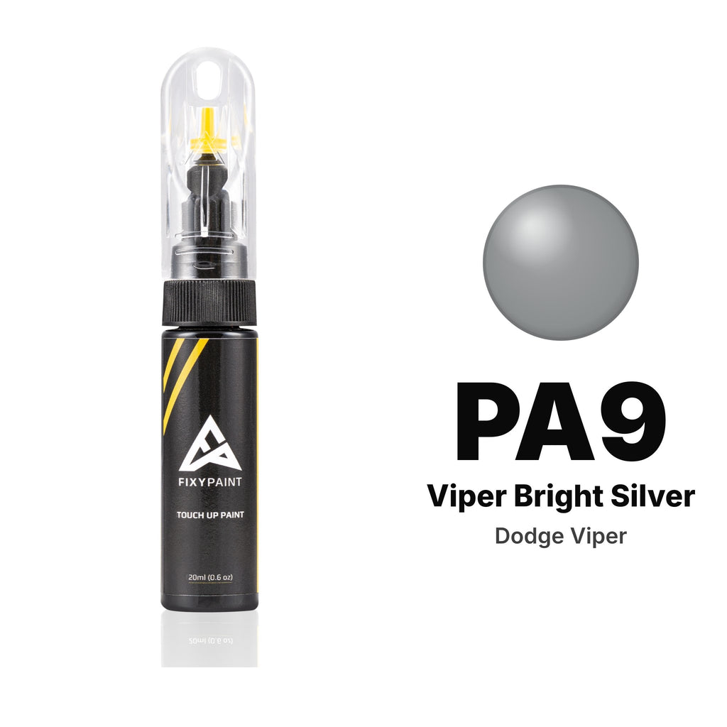 Touch-up paint for Dodge Viper PA9 Viper Bright Silver, Basic kit