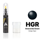 Touch-up paint for Dodge Viper HGR Anaconda Green, Standard kit