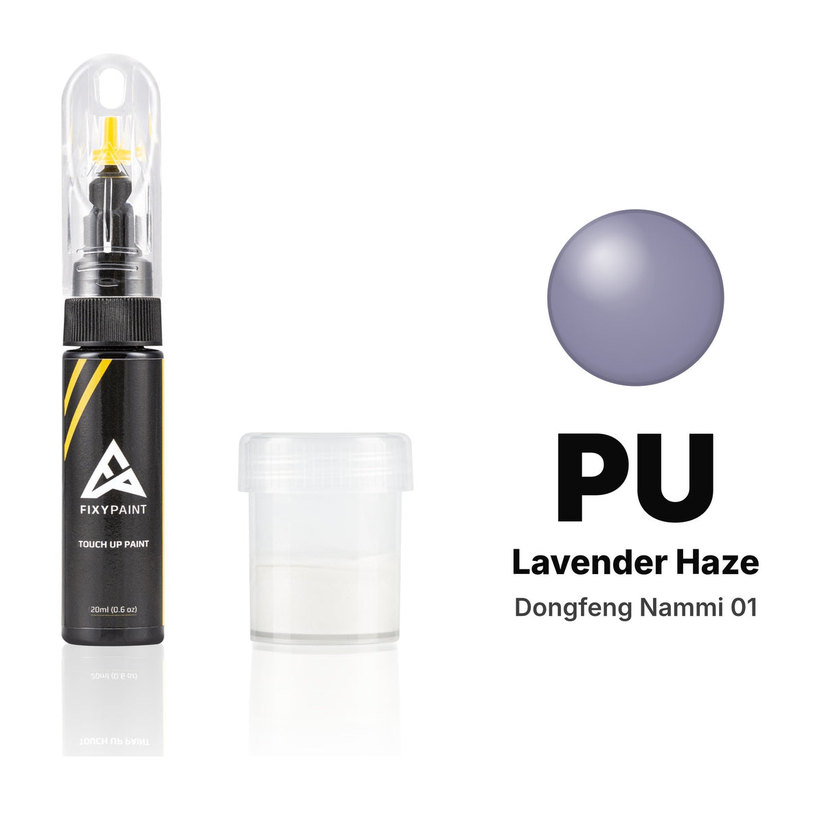 Pintura de retoque para Dongfeng Nammi 01 – PU Lavender Haze (2025), kit Estándar