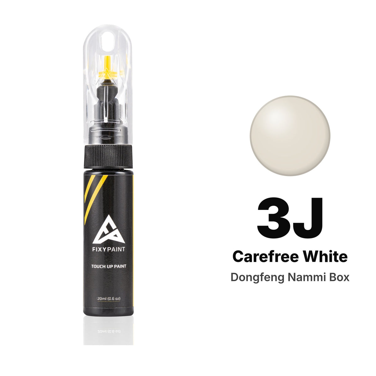 Touch-up paint for Dongfeng Nammi Box 3J Carefree White, Basic kit
