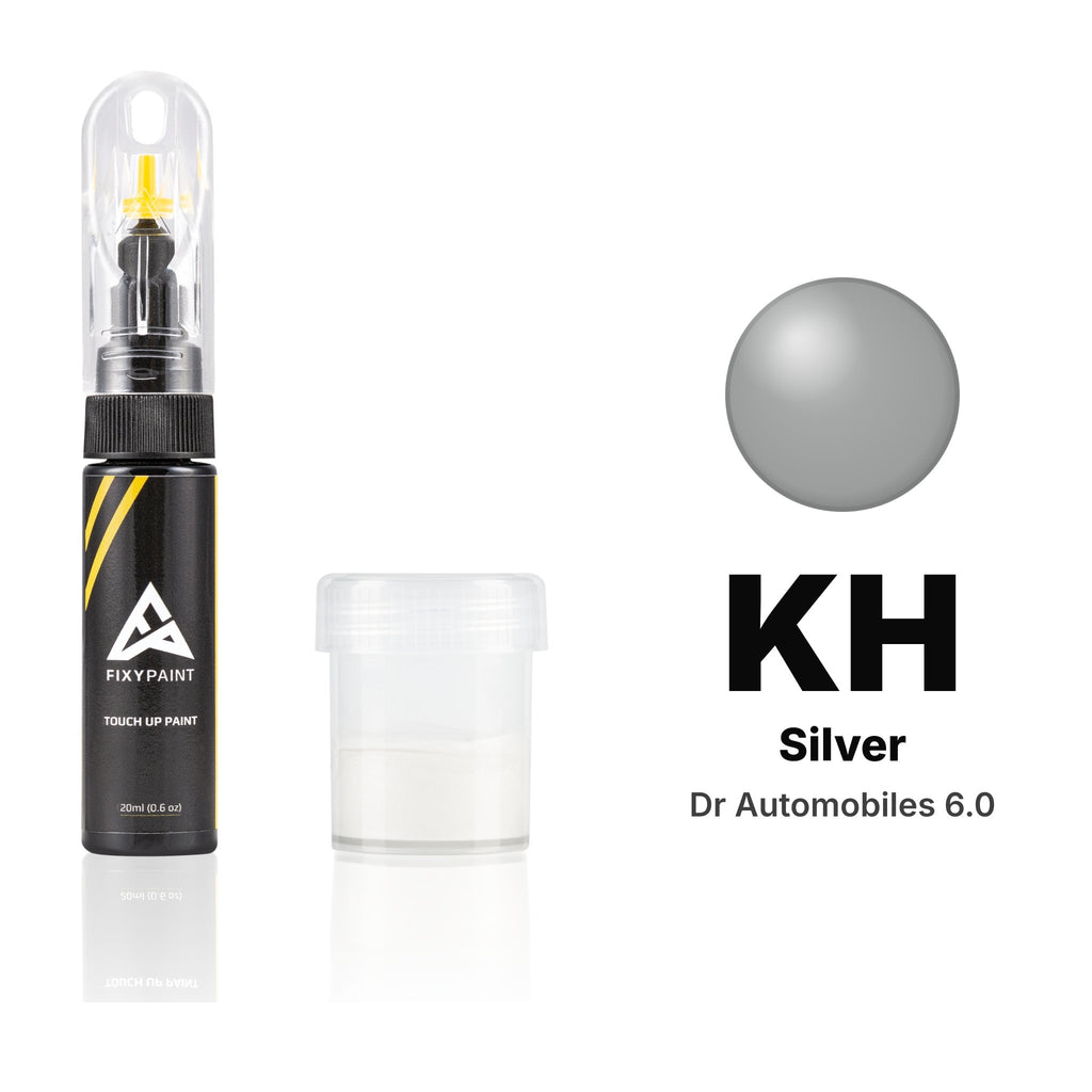 Touch-up paint for Dr Automobiles 6.0 KH Silver, Standard kit