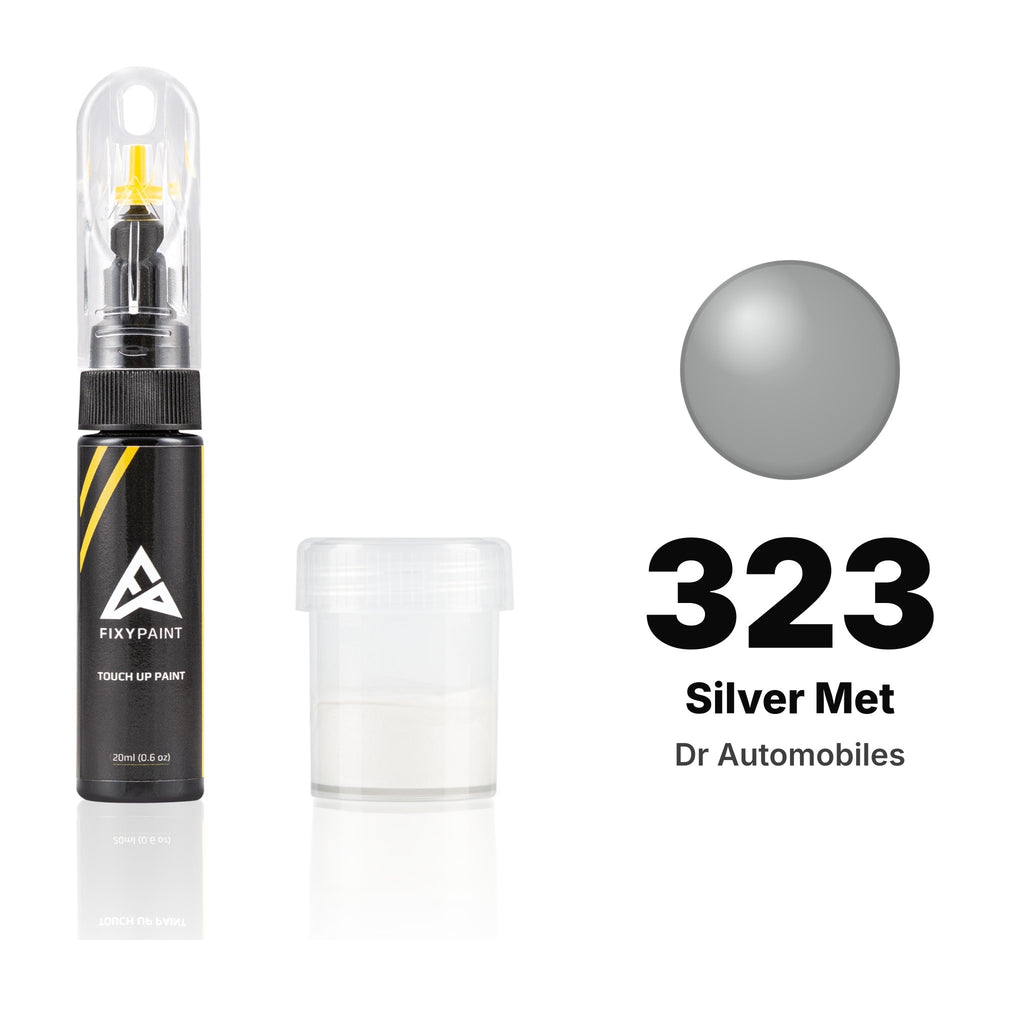 Touch-up paint for Dr Automobiles 323 Silver Met, Standard kit