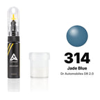 Touch-up paint for Dr Automobiles DR 2.0 314 Jade Blue, Standard kit