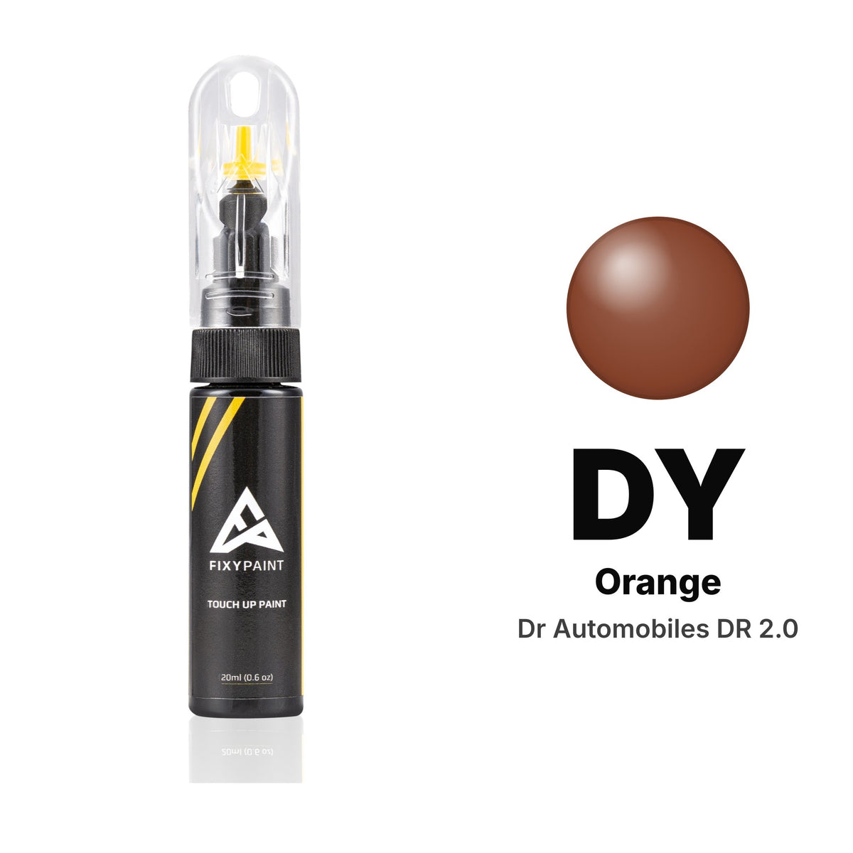 Touch-up paint for Dr Automobiles DR 2.0 DY Orange, Basic kit