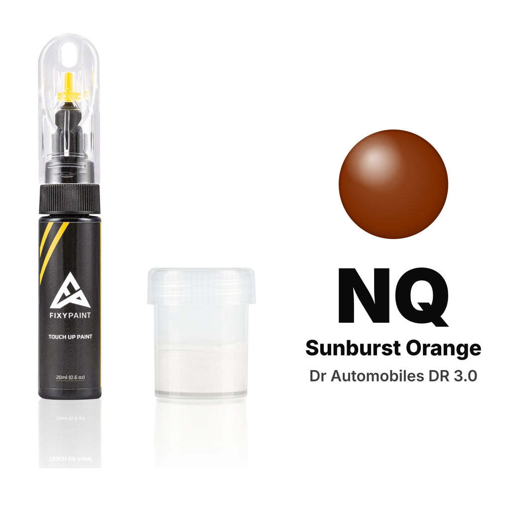 Touch-up paint for Dr Automobiles DR 3.0 NQ Sunburst Orange, Standard kit