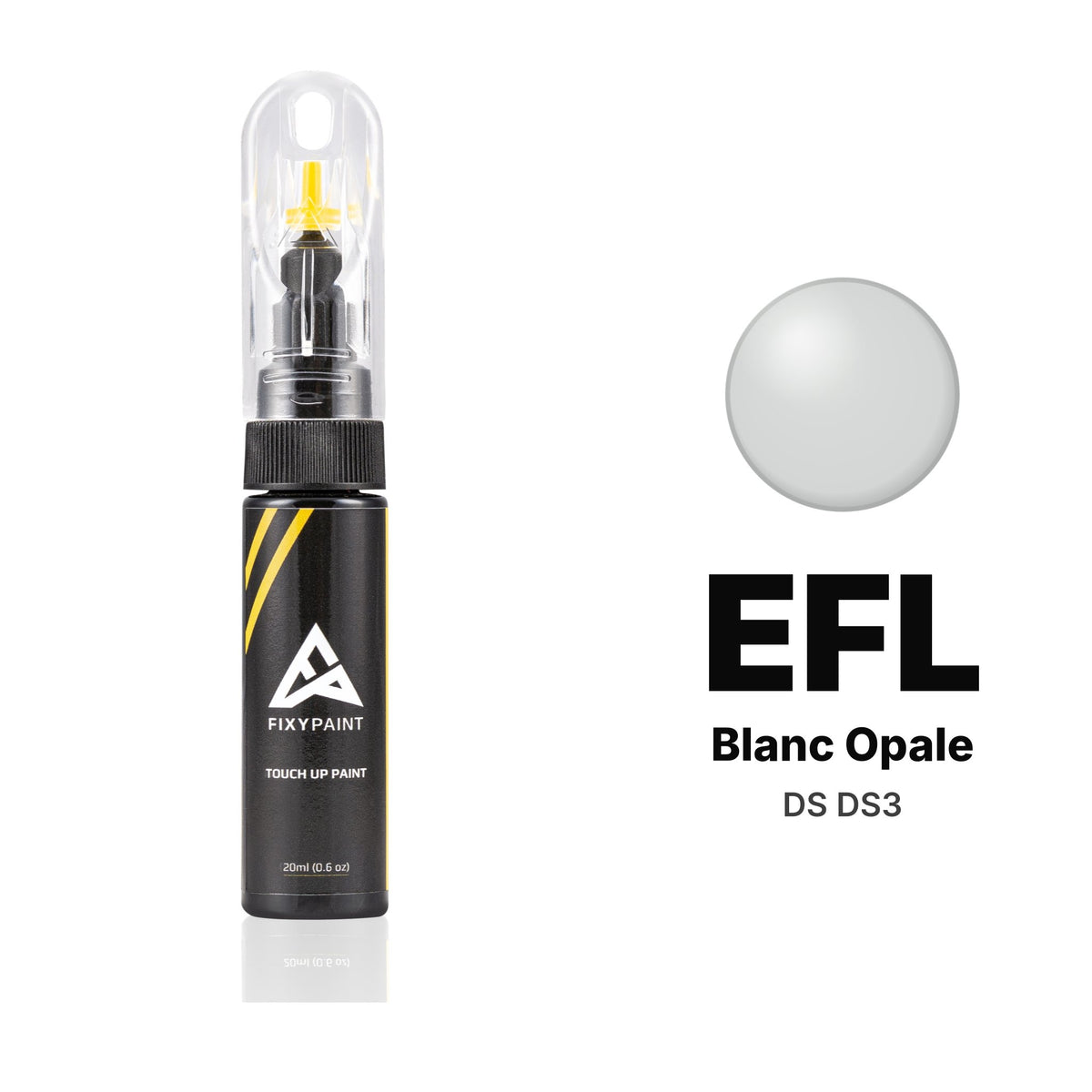 Pintura de retoque para DS DS3 – EFL Blanc Opale (2011), kit Básico