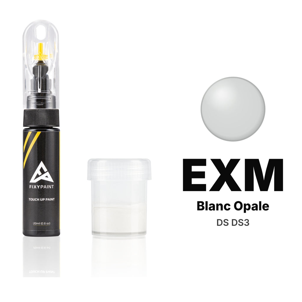 Pintura de retoque para DS DS3 – EXM Blanc Opale (2011), kit Estándar