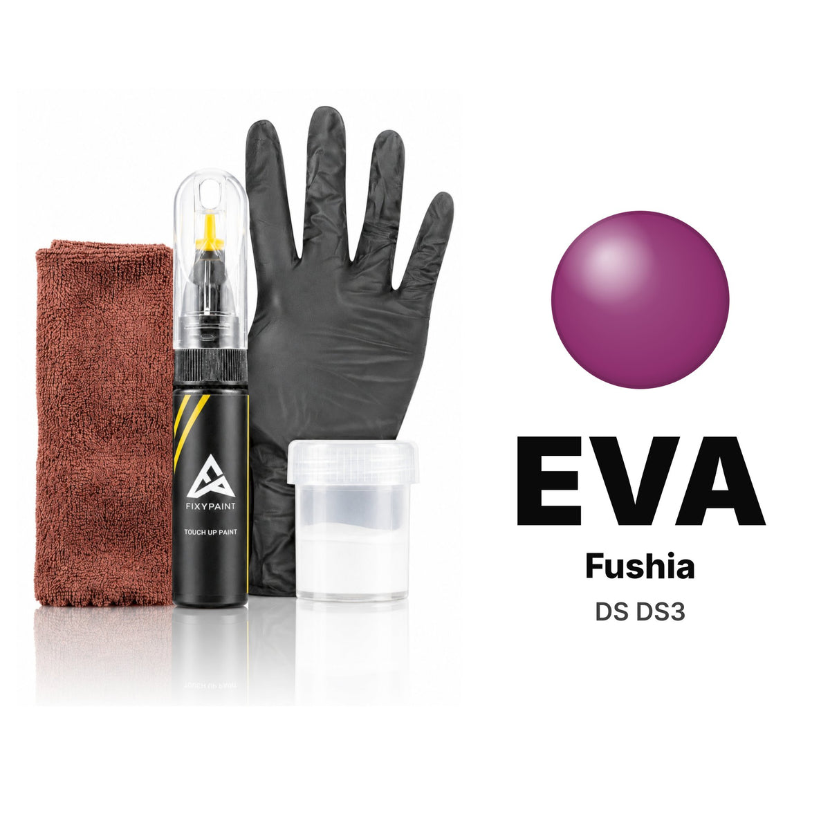 Pintura de retoque para DS DS3 – EVA Fushia (2013), kit Completo