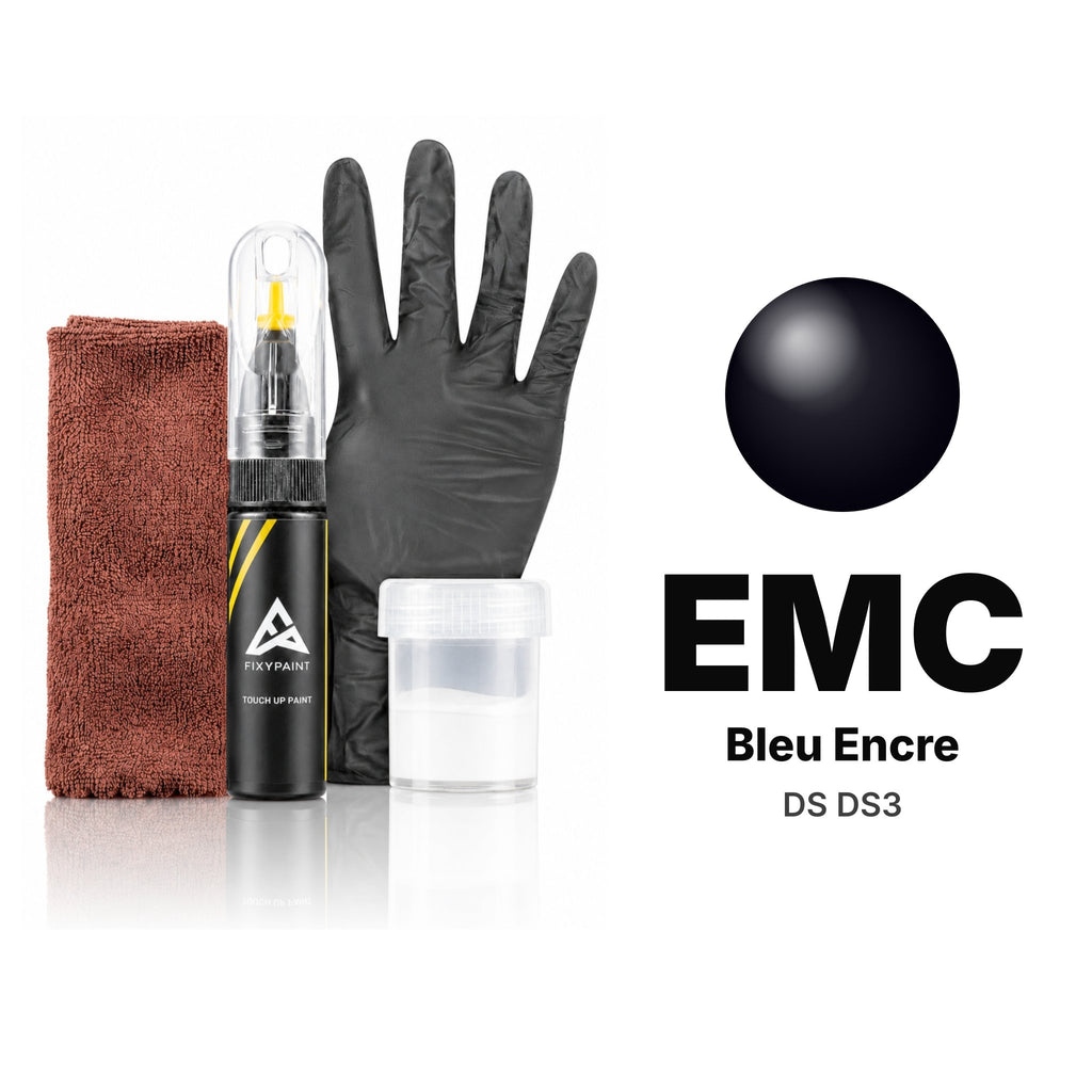 Pintura de retoque para DS DS3 – EMC Bleu Encre (2013–2020), kit Completo