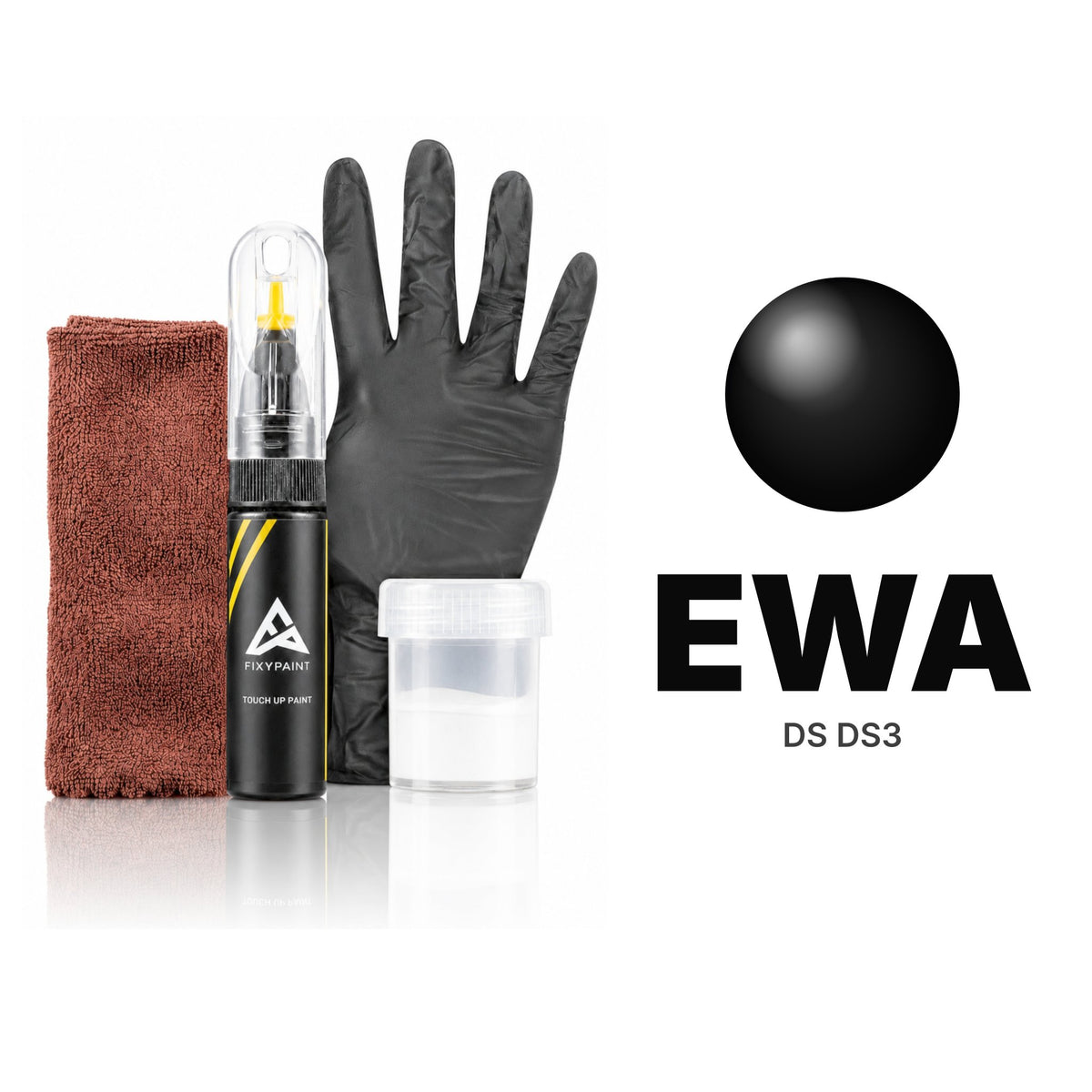 Touch-up paint for DS DS3 EWA, Complete kit