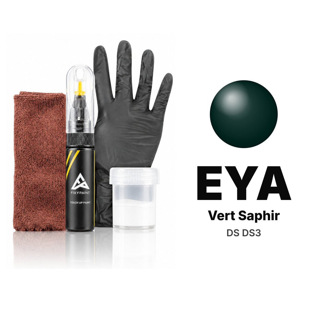 Lackstift für DS DS3 – EYA Vert Saphir (2016–2021), Set Komplett