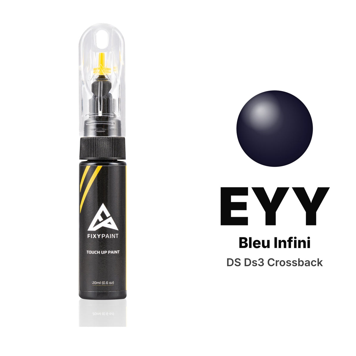 Touch-up paint for DS 3 Crossback EYY Bleu Infini, Basic kit