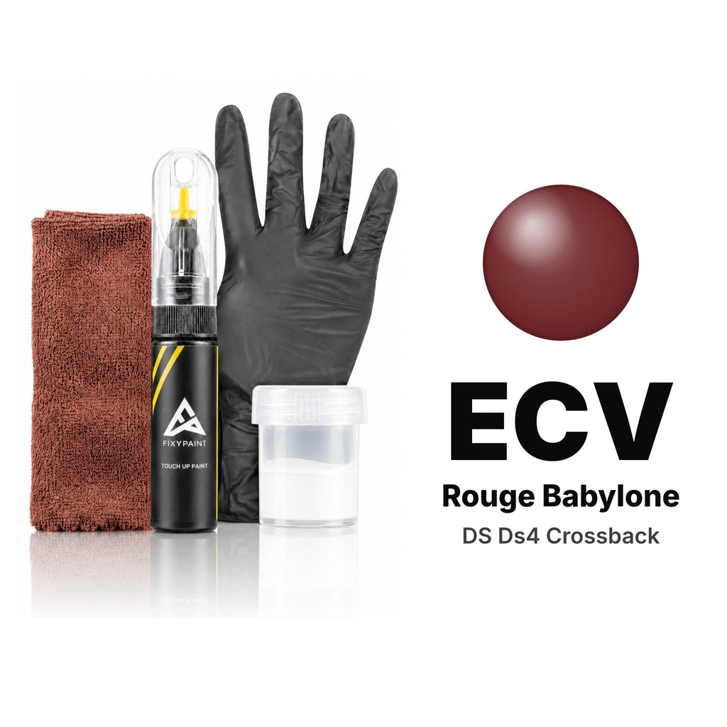 Touch-up paint for DS 4 Crossback ECV Rouge Babylone, Complete kit