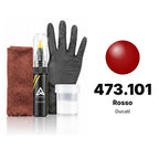 Touch-up paint for Ducati 473.101 Rosso, Complete kit