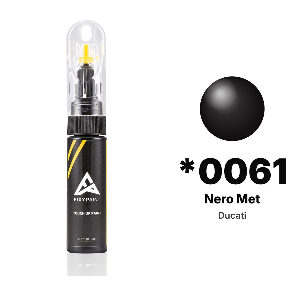 Touch-up paint for Ducati *0061 Nero Met, Basic kit